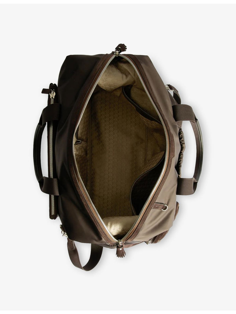 Anya Hindmarch padded maxi satin travel bag - British product