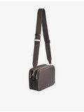 Anya Hindmarch woven cross-body bag in nylon with three zips (British brand)