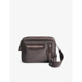 Anya Hindmarch woven cross-body bag in nylon with three zips (British brand)