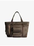 Anya Hindmarch padded travel satin tote bag (British brand)