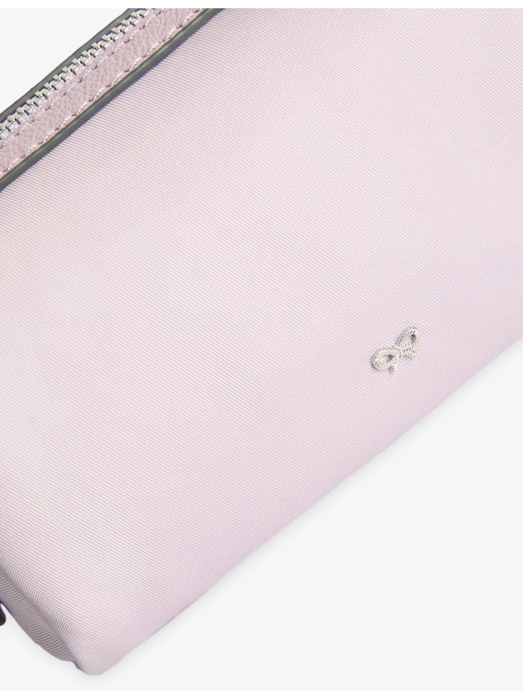 Anya Hindmarch Sakura Blossom woven pouch (British brand)