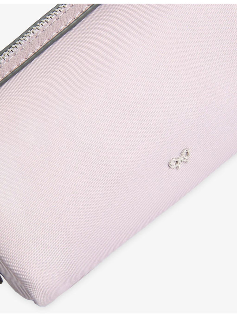 Anya Hindmarch Sakura Blossom woven pouch (British brand)