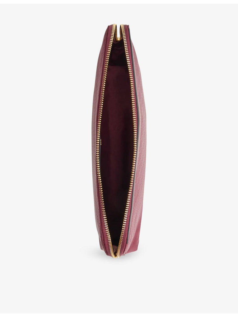 Anya Hindmarch washbag shell and leather 33cm, UK version
