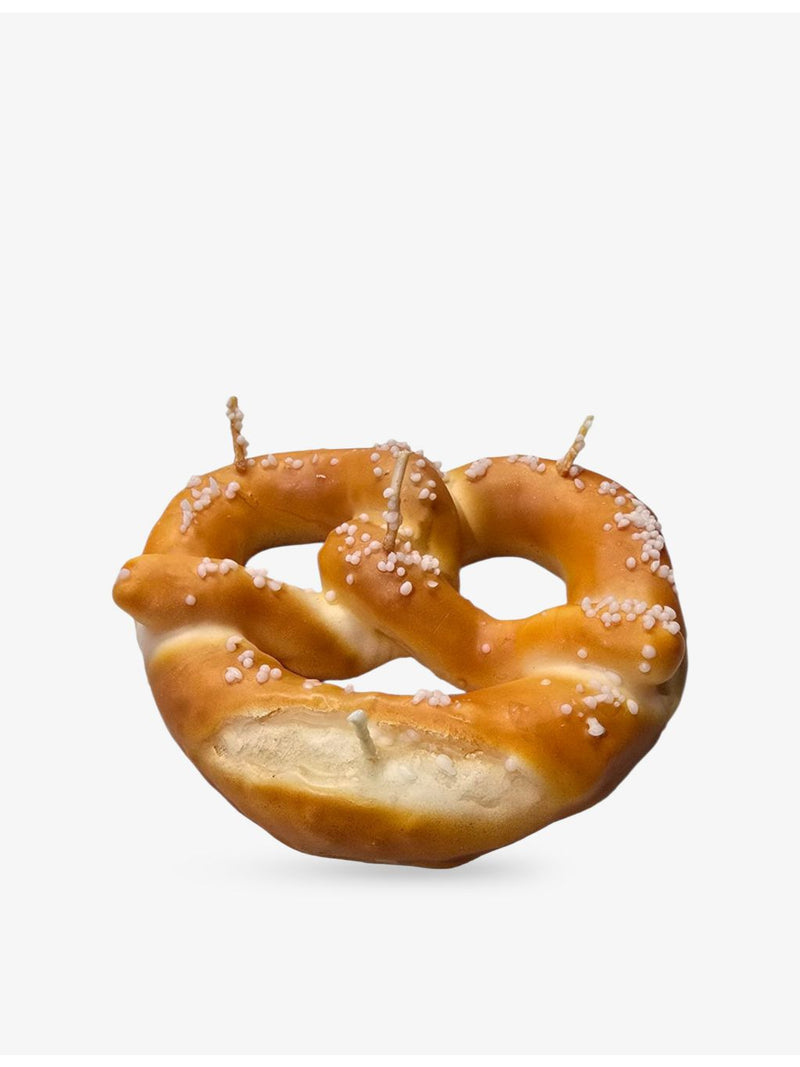 Cereria Introna pretzel wax candle 185g, UK version