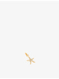 Astrid & Miyu starfish clip charm, 18ct gold-plated sterling silver (British brand)