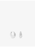 Astrid & Miyu Ripple Wave huggie hoop earrings, imported from the UK
