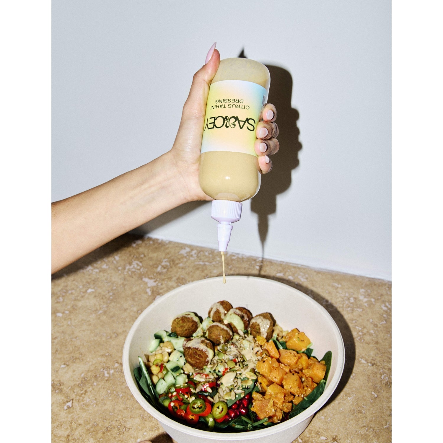 Saucey citrus tahini dressing 250ml - British product