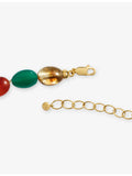 Monica Vinader Rio Bold gemstone necklace 18ct gold vermeil (British brand)
