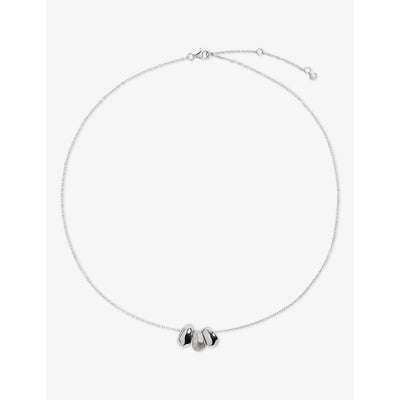 selfridges Monica Vinader Antica Sterling Silver Chain Necklace- Buy online at McGrocer