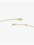 Monica Vinader Antica gold vermeil multi gemstone chain necklace - British product