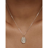 Monica Vinader sterling-silver pendant necklace adjustable chain (British brand)
