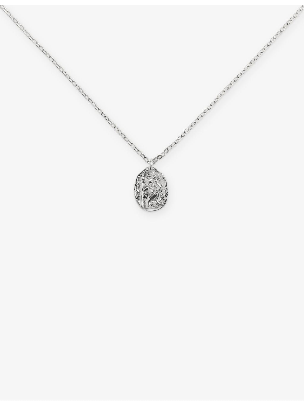 Monica Vinader sterling-silver pendant necklace adjustable chain (British brand)
