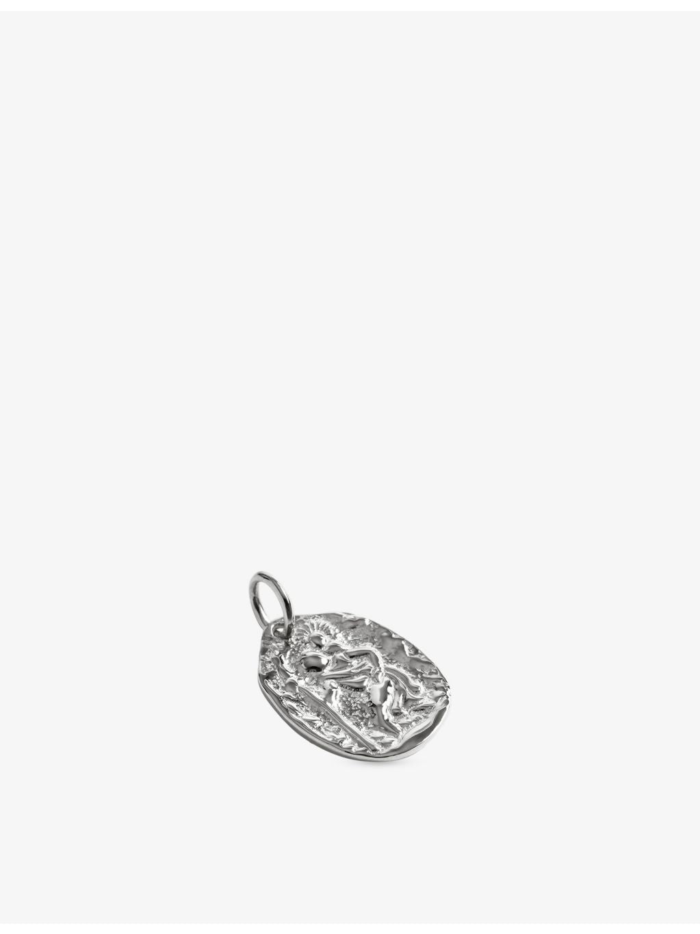 Monica Vinader St Christopher sterling silver pendant (British brand)