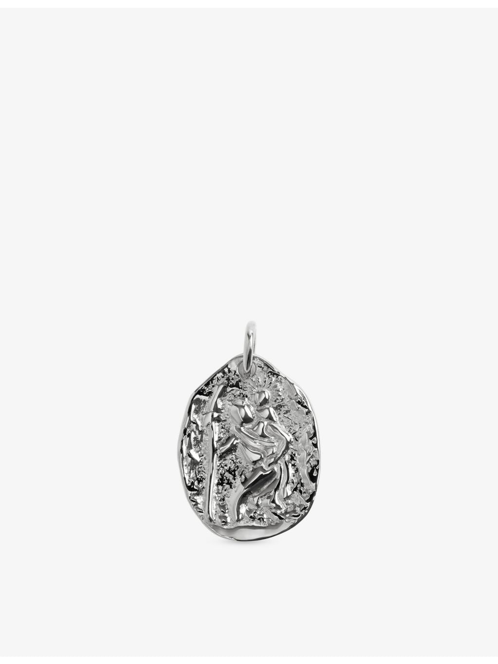 Monica Vinader St Christopher sterling silver pendant (British brand)