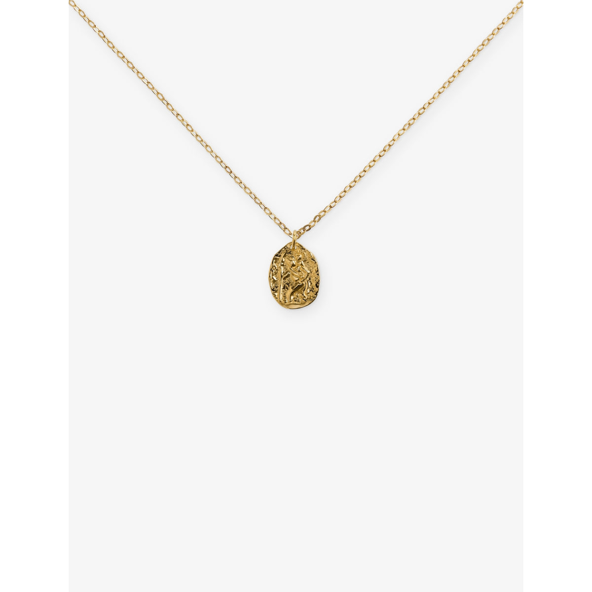 Monica Vinader Combinations 18ct yellow-gold vermeil pendant necklace, imported from the UK