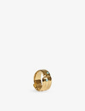 Monica Vinader Amaia Bold 18ct Gold Vermeil and Amazonite Ring