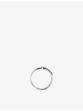 Monica Vinader sterling silver amazonite ring, UK version