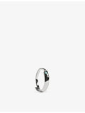 Monica Vinader sterling silver amazonite ring, UK version