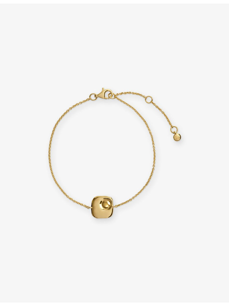 Monica Vinader Amaia 18ct yellow-gold vermeil chain bracelet (British brand)