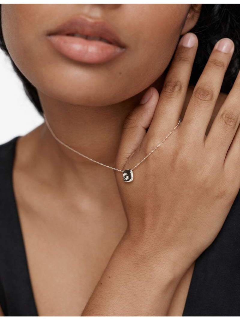 Monica Vinader Amaia sterling silver chain necklace, imported from the UK