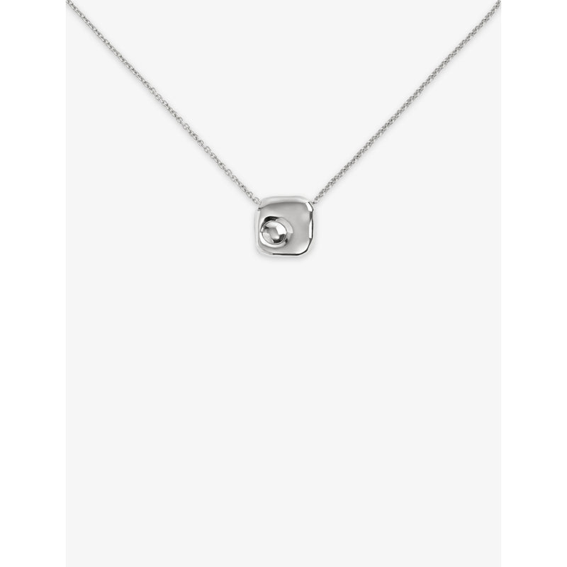 Monica Vinader Amaia sterling silver chain necklace, imported from the UK