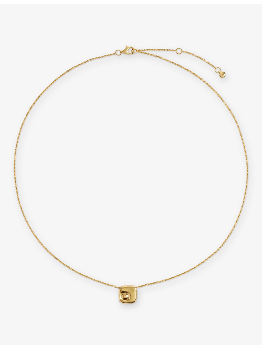 Monica Vinader Amaia 18ct yellow-gold vermeil chain necklace, UK version