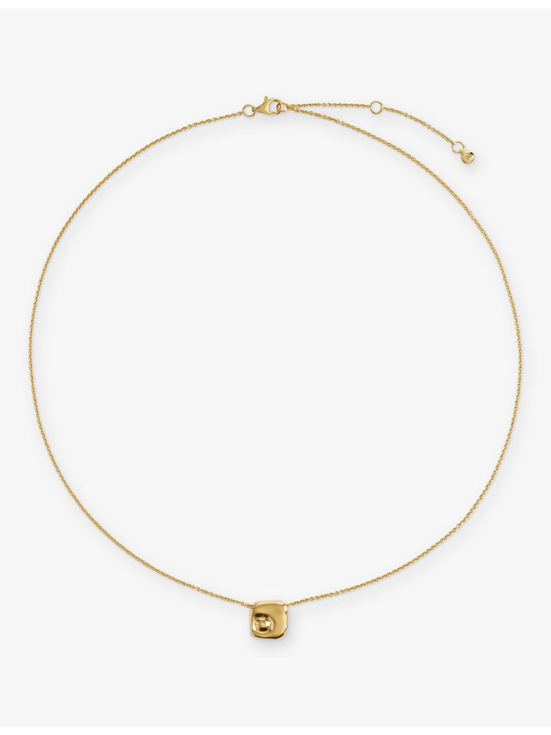 Monica Vinader Amaia 18ct yellow-gold vermeil chain necklace, UK version