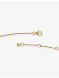 Monica Vinader Amaia 18ct gold vermeil amazonite necklace, UK version