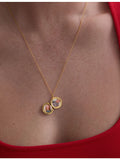 Astley Clarke Midi locket necklace 18ct gold plated sterling silver (British brand)
