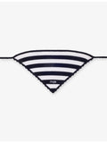 Maje striped bandana scarf 25cm x 45cm, imported from the UK