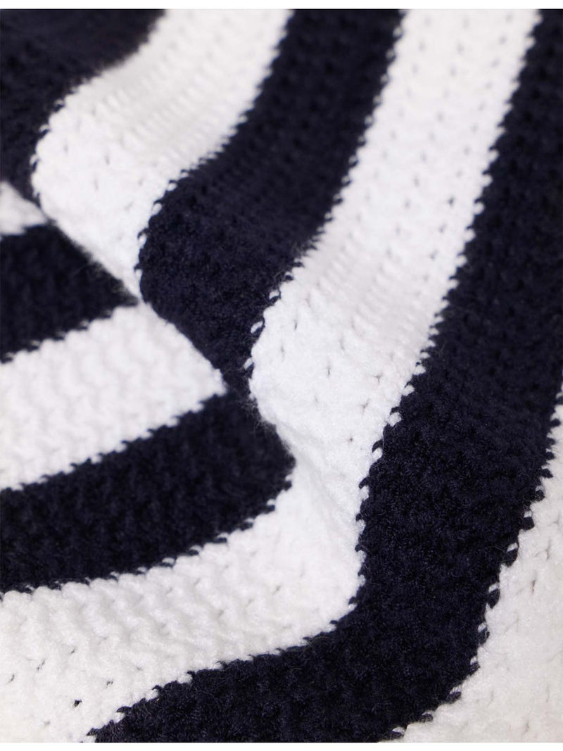 Maje striped bandana scarf 25cm x 45cm, imported from the UK