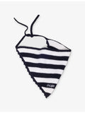 Maje striped bandana scarf 25cm x 45cm, imported from the UK