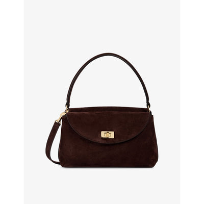 selfridges Sandro Le Mini Grand Bazaar Suede Shoulder Bag- Buy online at McGrocer