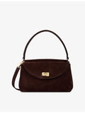 Sandro suede mini shoulder bag, imported from the UK