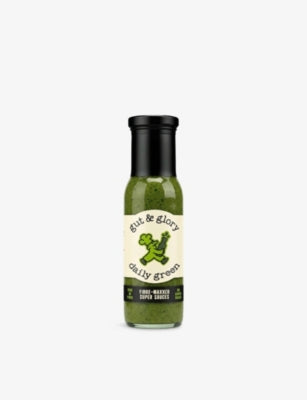 Gut & Glory Daily Green sauce jar 265g, UK version