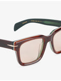 David Beckham sunglasses DB7100 square-frame acetate 52mm - British product