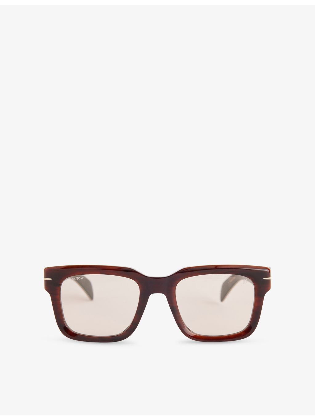 David Beckham sunglasses DB7100 square-frame acetate 52mm - British product