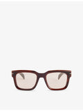 David Beckham sunglasses DB7100 square-frame acetate 52mm - British product