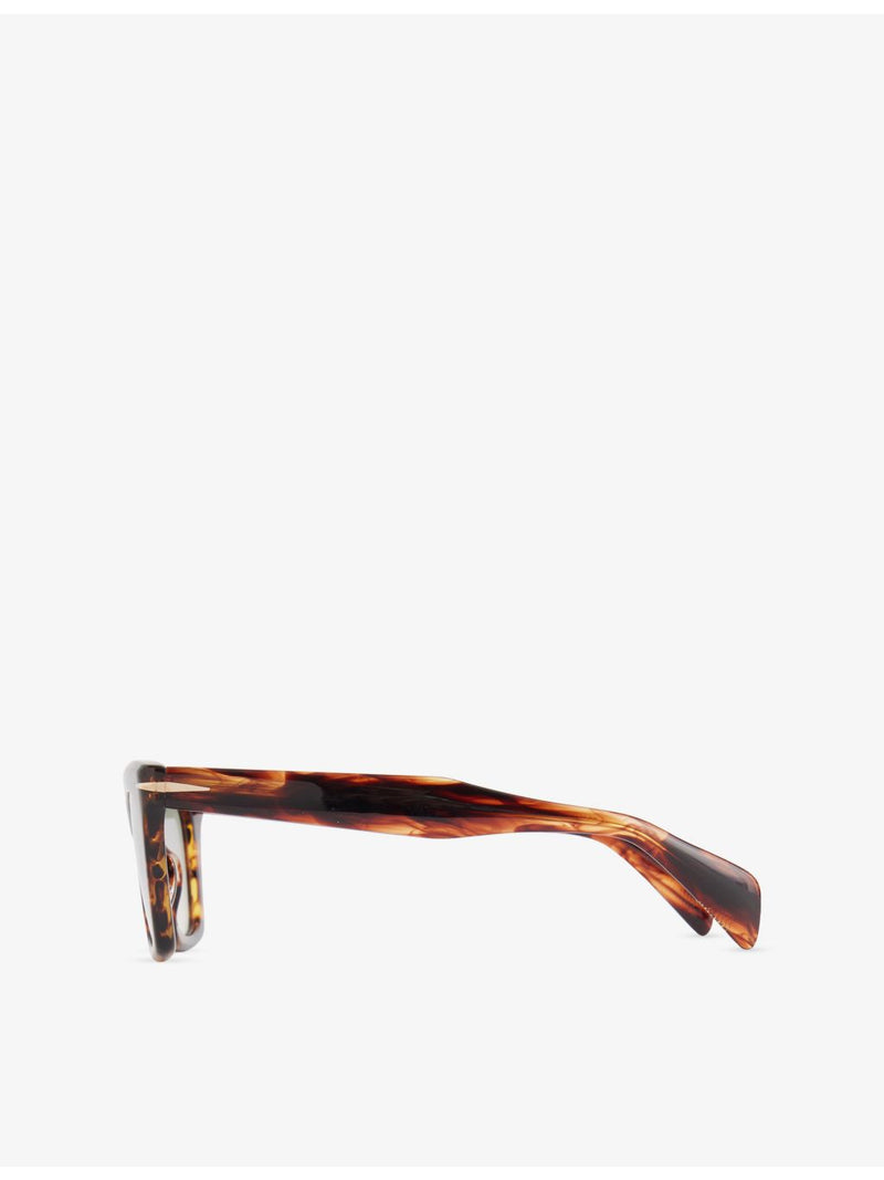 David Beckham Miami rectangle-frame acetate sunglasses (British brand)