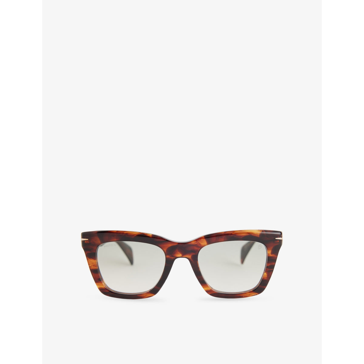 David Beckham Miami rectangle-frame acetate sunglasses (British brand)