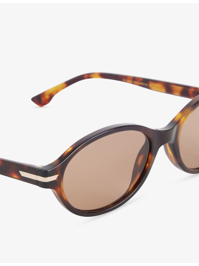 Victoria Beckham oval acetate sunglasses with tinted lenses, UK version