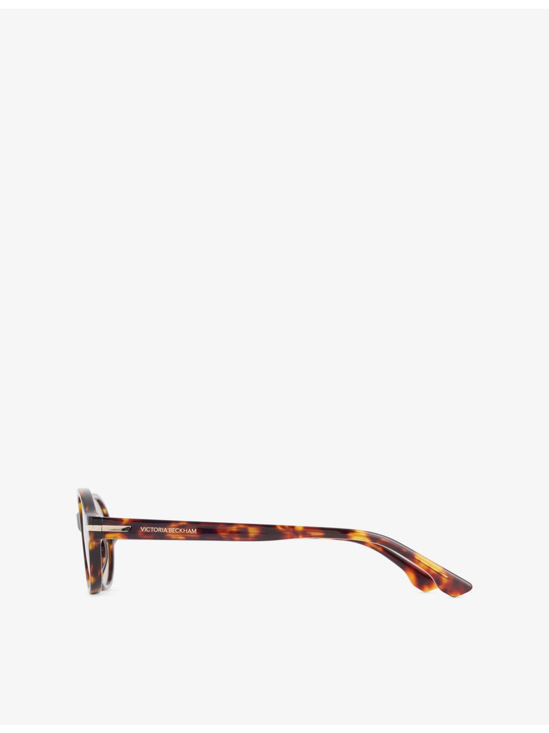 Victoria Beckham oval acetate sunglasses with tinted lenses, UK version