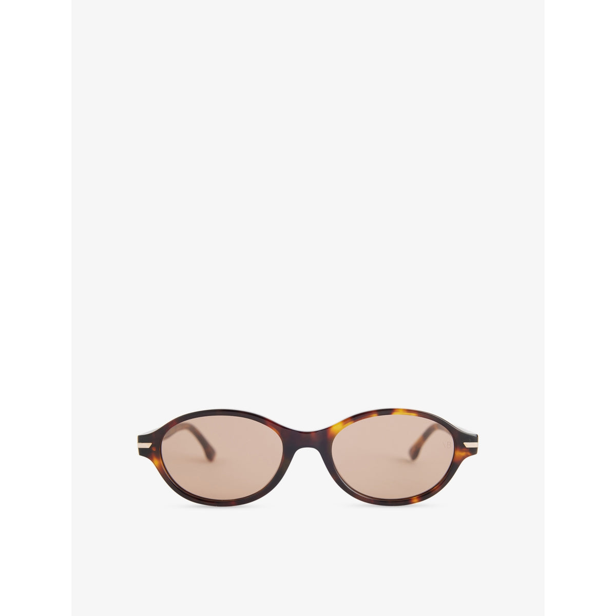 Victoria Beckham oval acetate sunglasses with tinted lenses, UK version