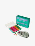 Houseplant incense set with marble ashtray 64 droplets, imported from the UK