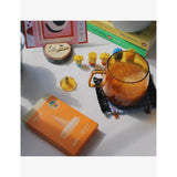 Mimosa incense droplets set of 26 with glass incense holder, UK version