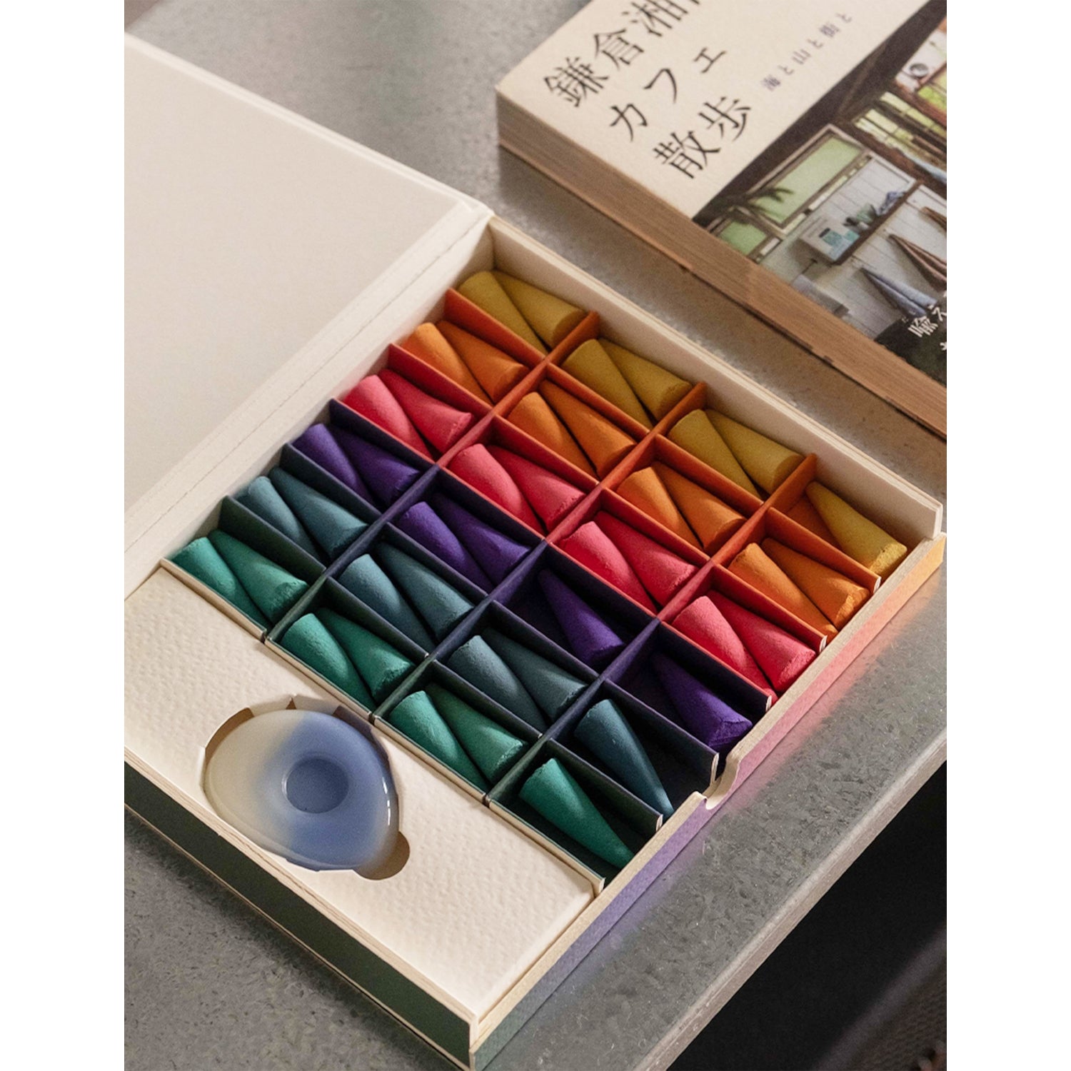 Incense droplet variety set 48 pieces with six scents - British product