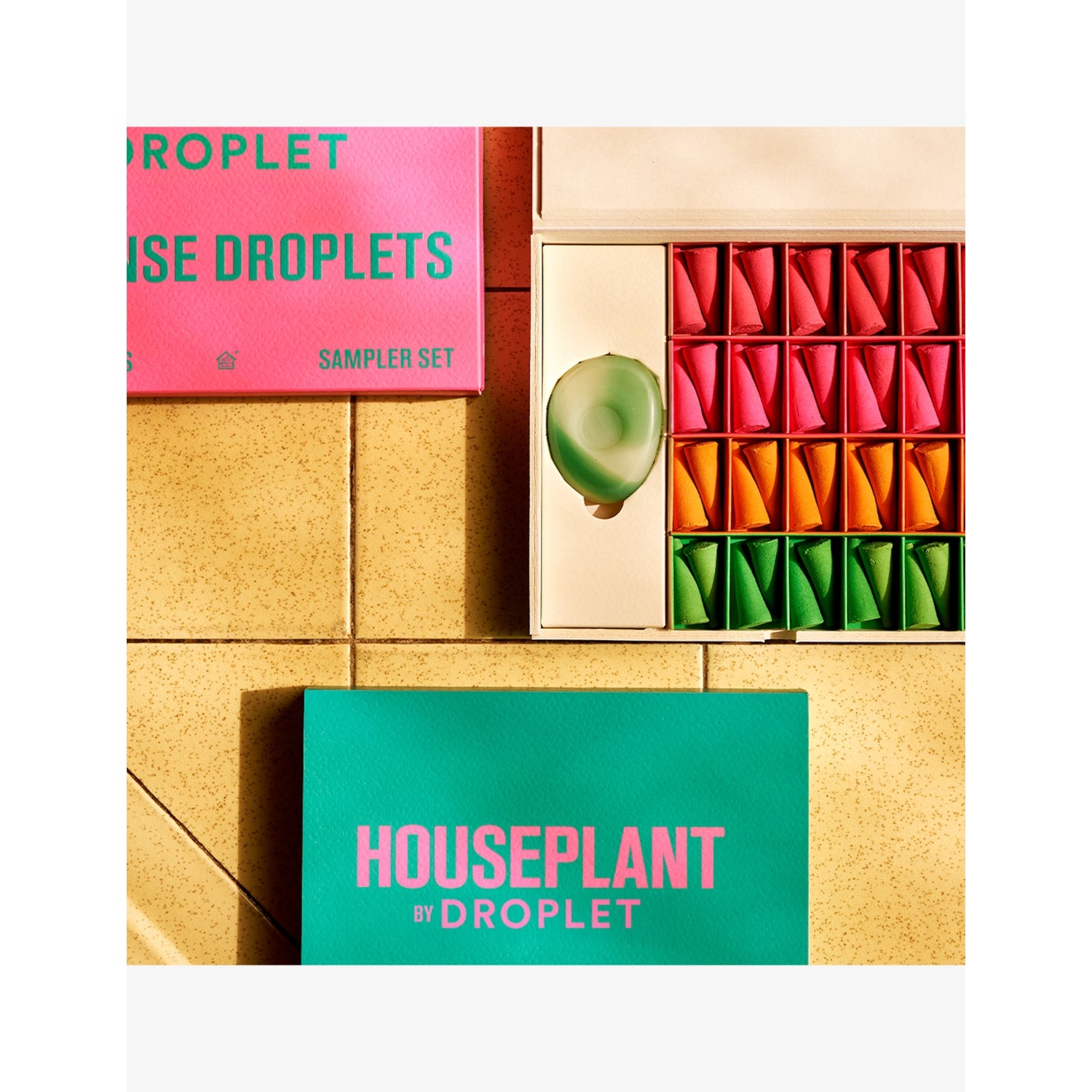 Houseplant incense droplets set of 48, imported from the UK