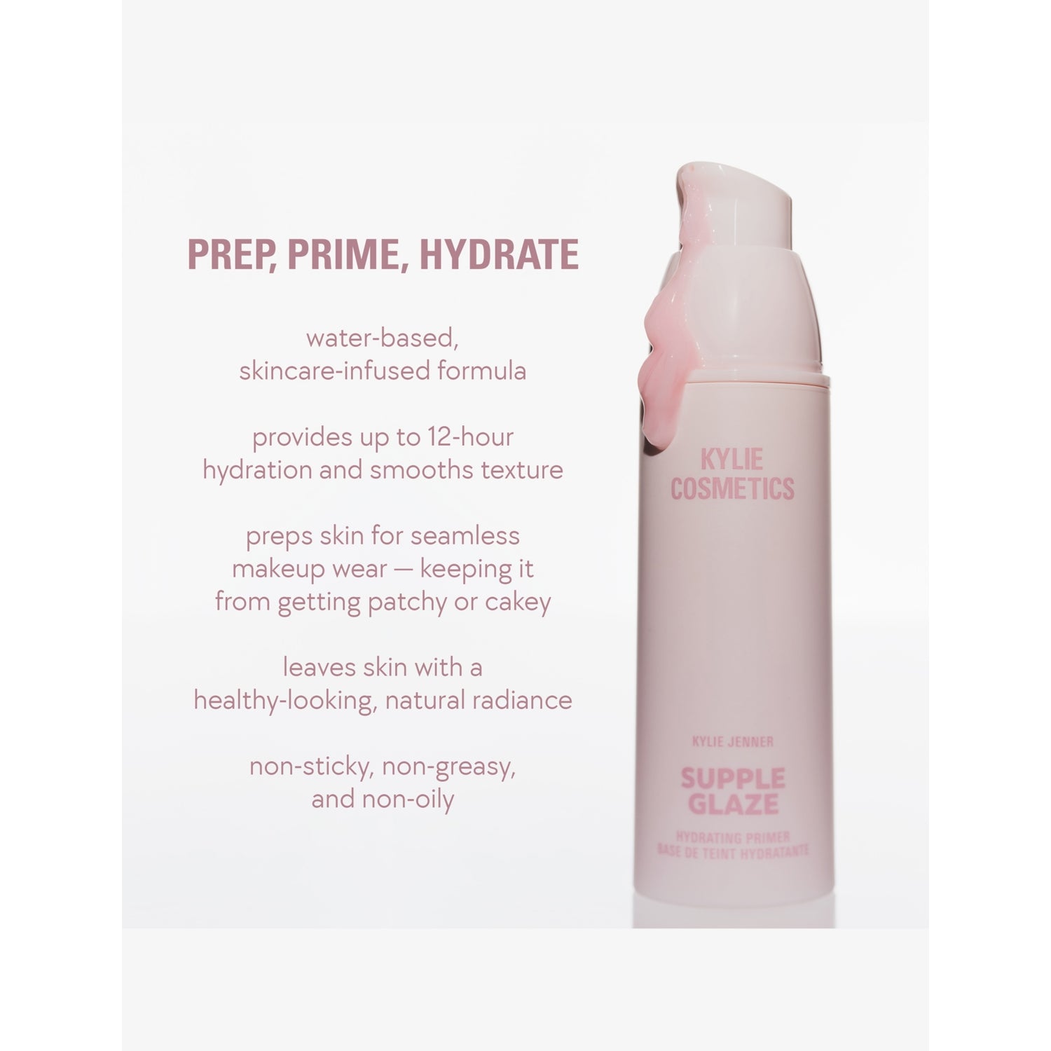 Kylie Cosmetics Supple Glaze hydrating primer 30ml, UK version