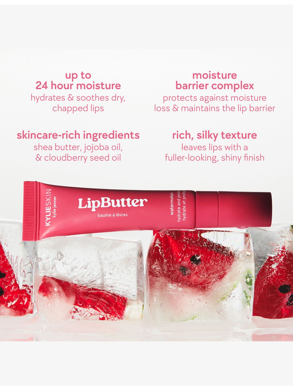 Kylie Skin Lip Butter 10g hydrating lip balm, UK version