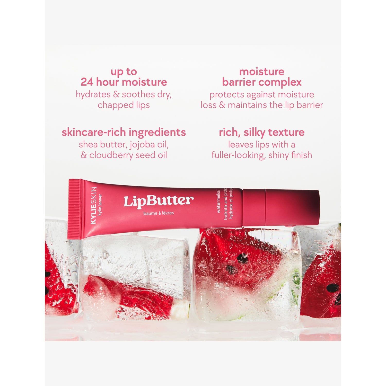 Kylie Skin Lip Butter 10g hydrating lip balm, UK version